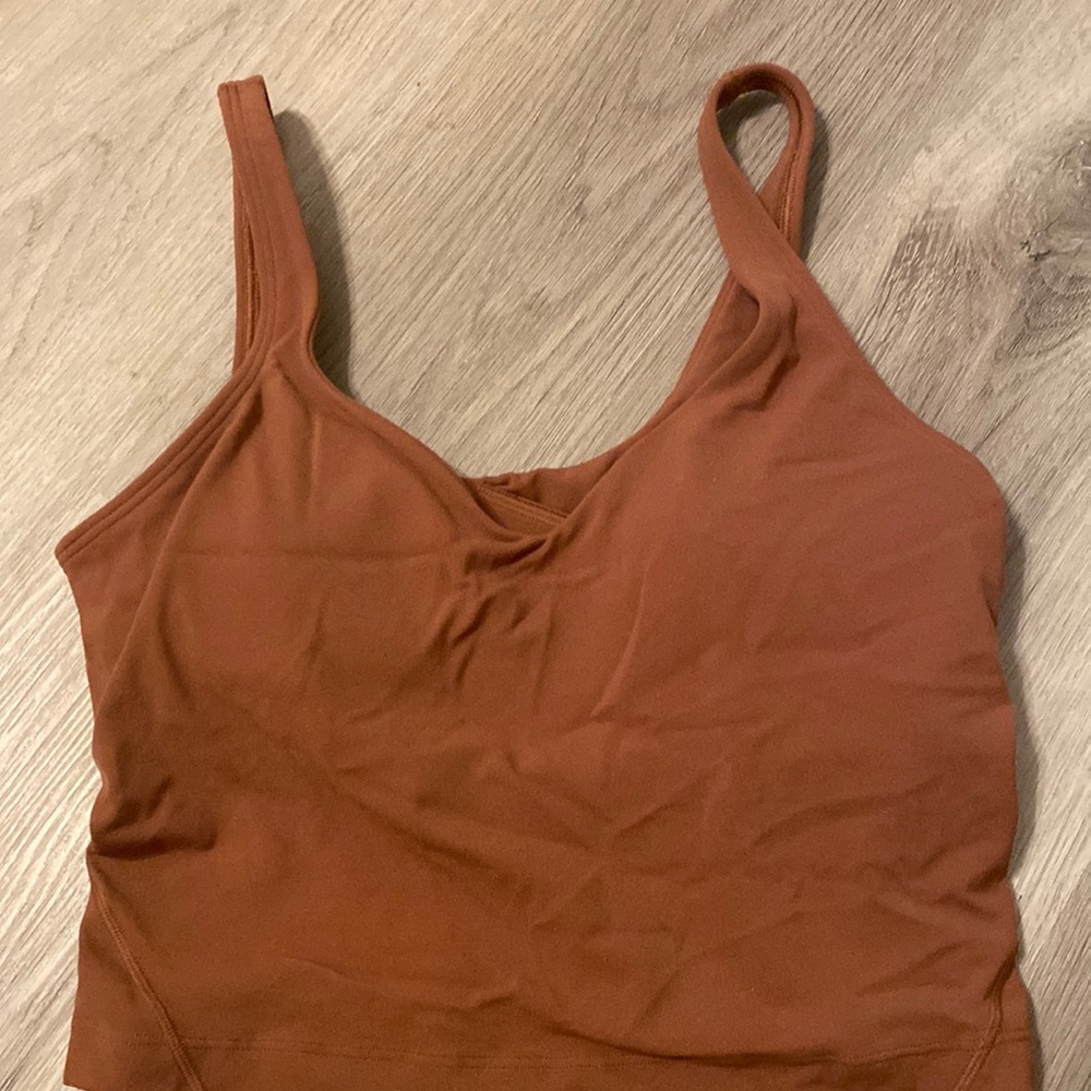 Align Tank size 6 Terracotta